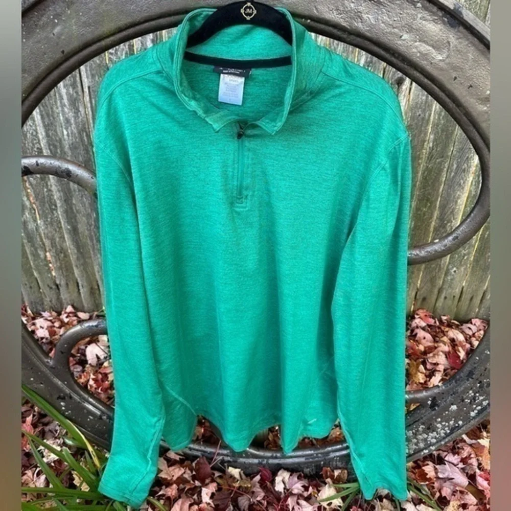 Jockey Sport Men’s Performance Half‎ Zip Pullover (Green) (NWOT)
